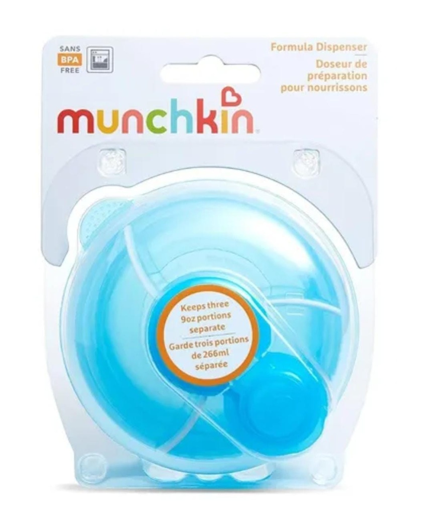 Dispensador de formula azul munchkin