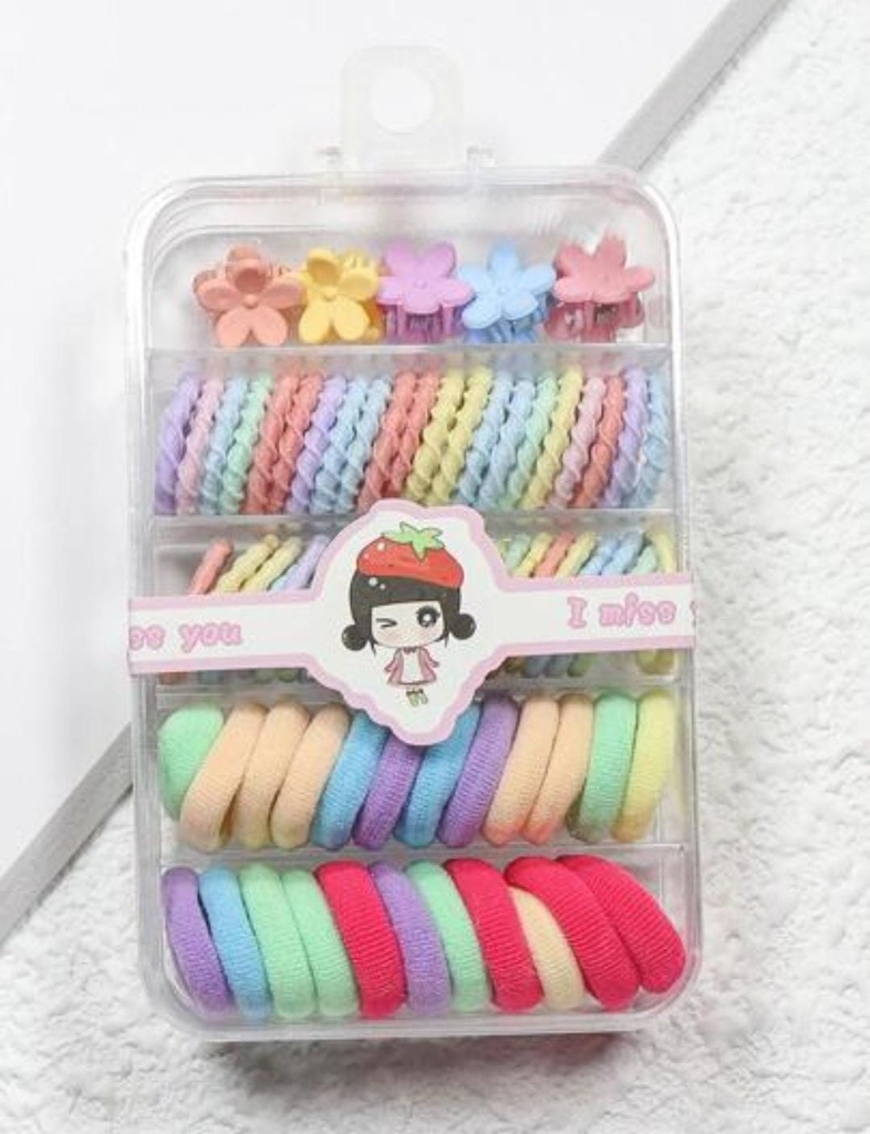 Set de accesorios para el cabello