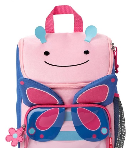 Mochila para niña mariposa grande