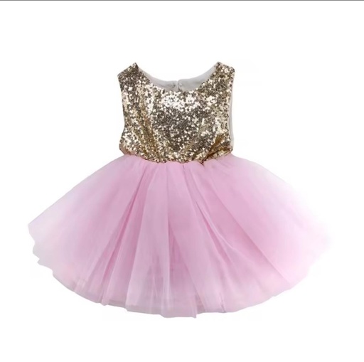 Vestido de Fiesta Rosa