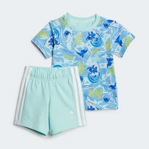 Conjunto estampado de stitch 